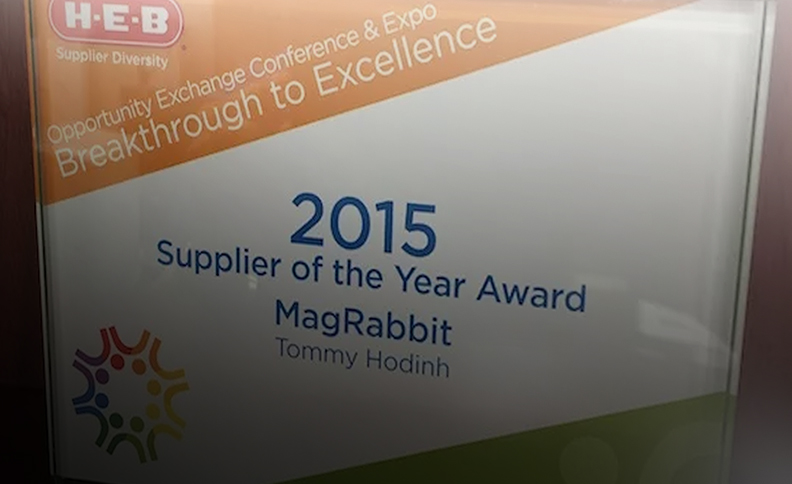 2015 H-E-B Supplier of the Year Award